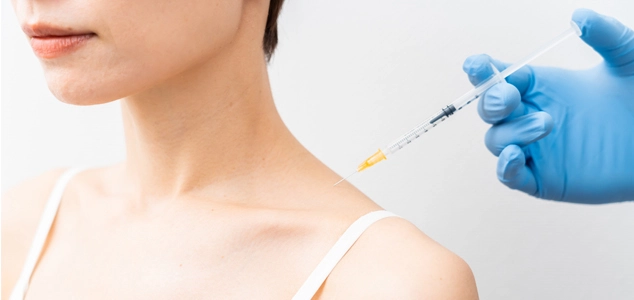 Upper back Botox (Trapezius)